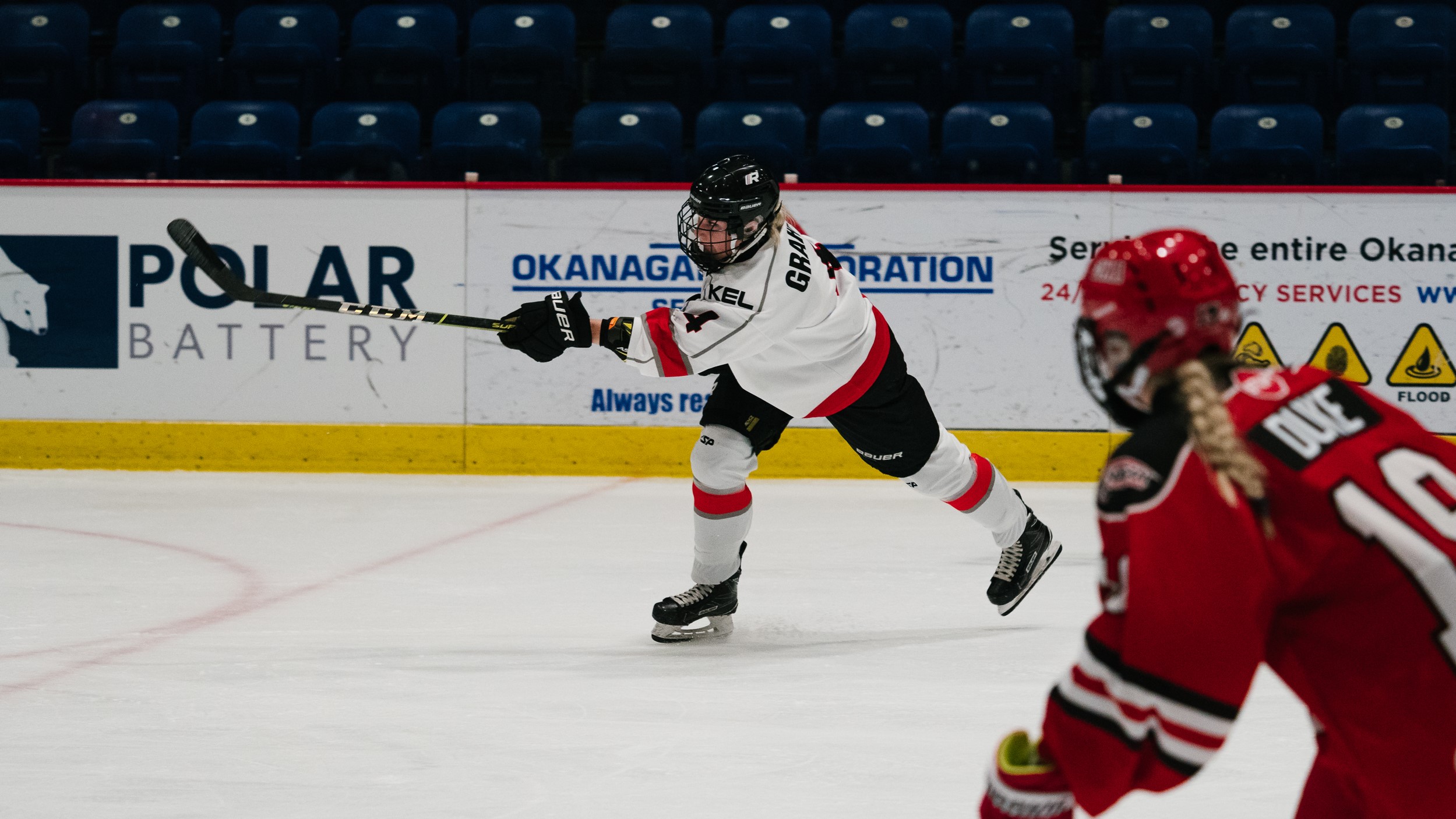 Gracie Graham Female Hockey Player Shot