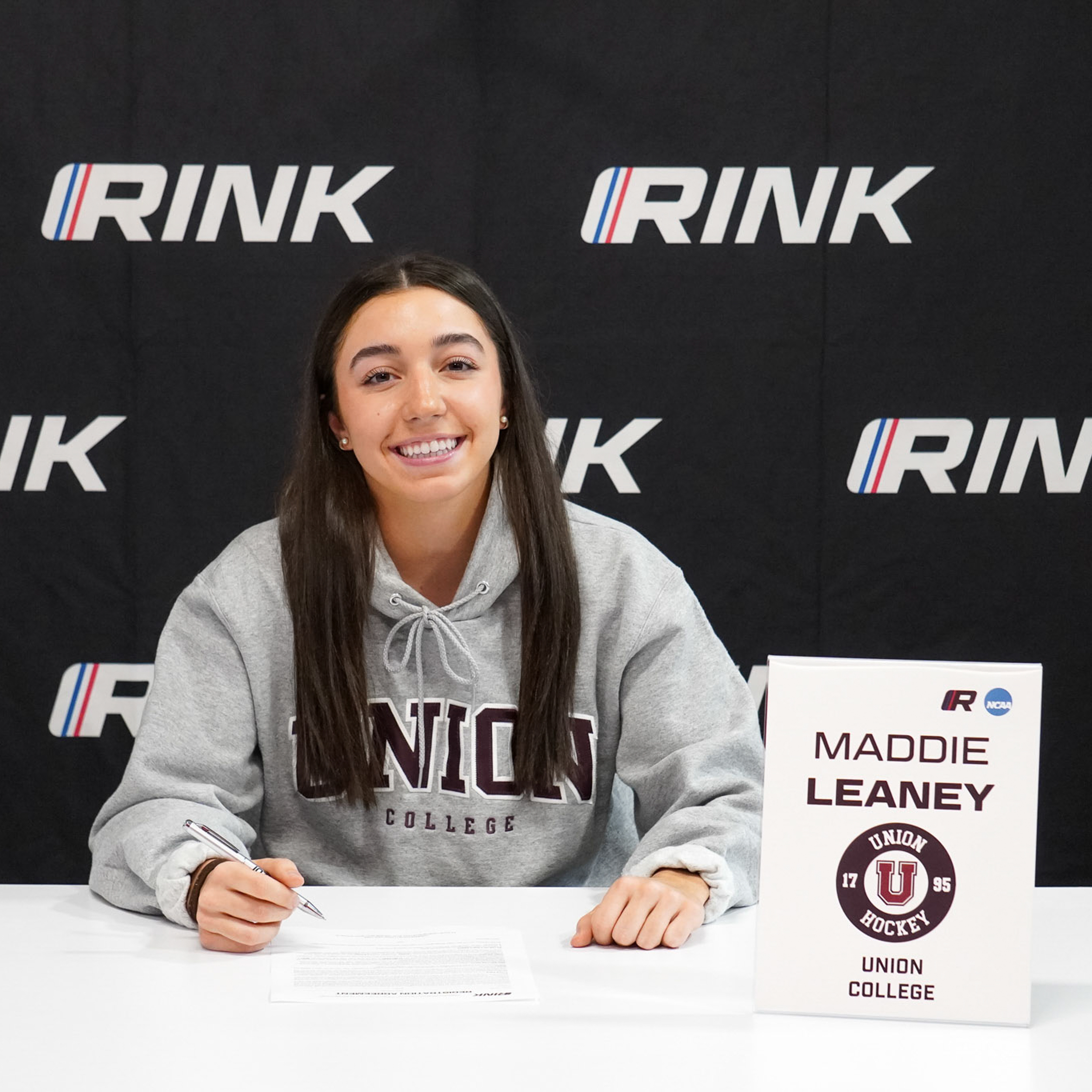 Maya Serdachny Female Hockey Player Shot